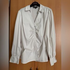 Zac & Rachel White Button Down Shirt